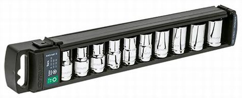 Juego de 10 dados cuadro 1/2' torx, Truper JDTH-1/2X10, 10026