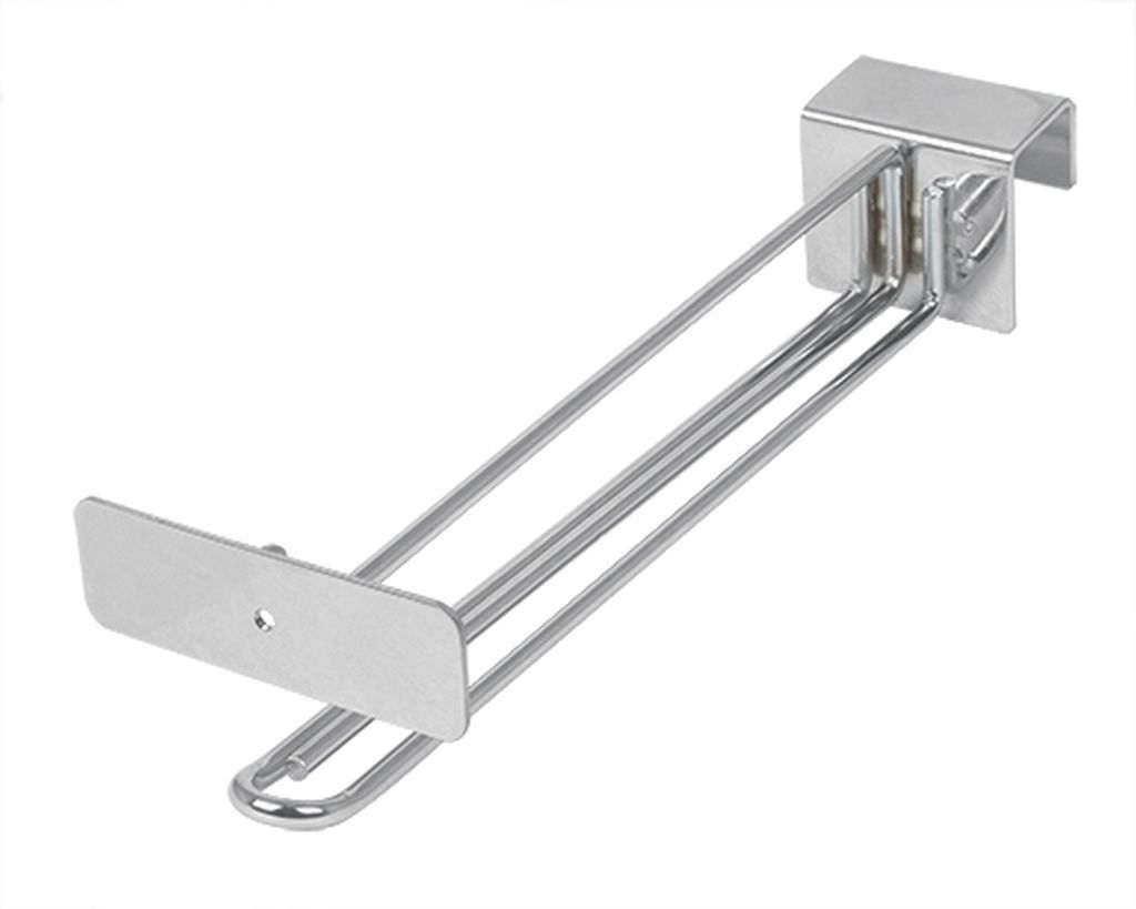 Gancho recto reforzado de 10' con portaetiqueta, Truper GA-10R, 10259