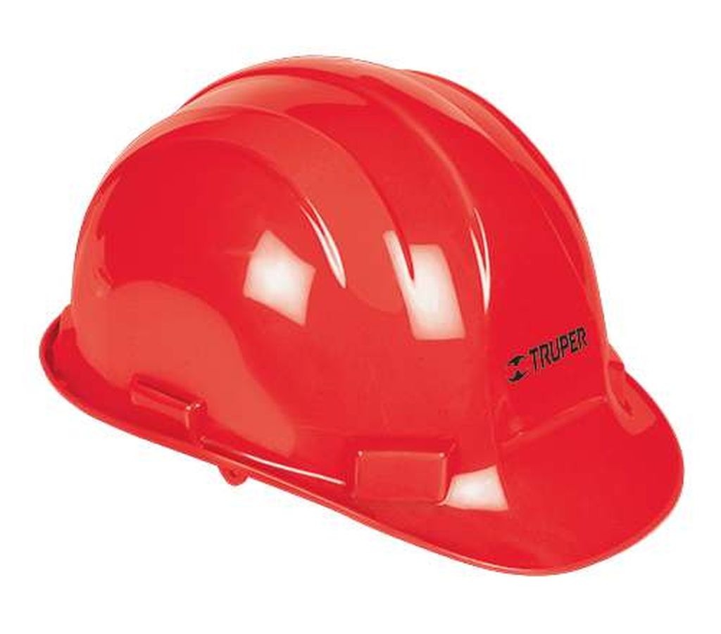 Casco de seguridad, ajuste de matraca, rojo, Truper CAS-R, 10373