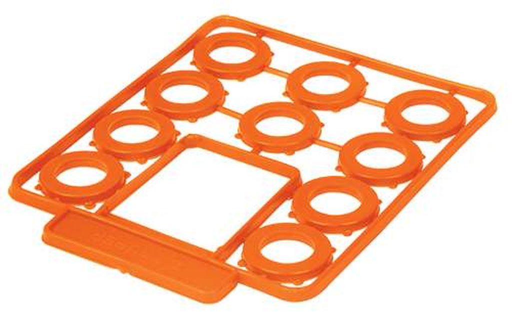 Bolsa con 10 empaques de PVC antifuga para manguera, Truper EMP-MA10, 10381