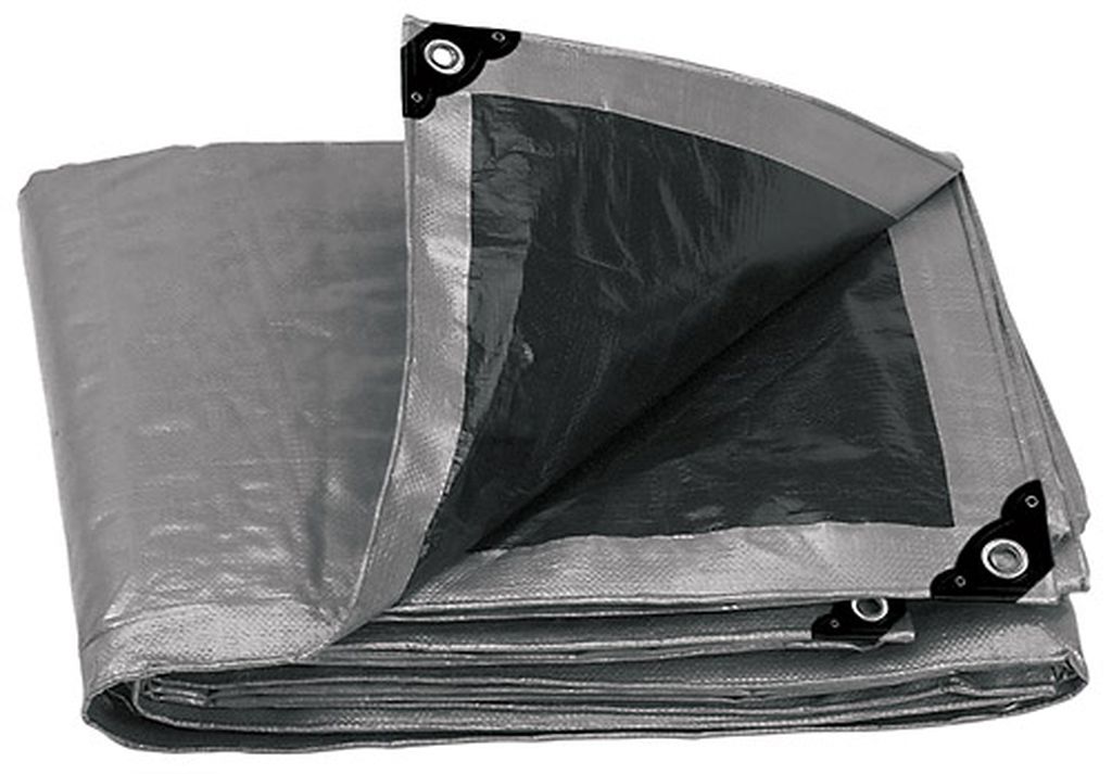 Lona gris reforzada 3 x 5 m, Truper LT-35, 10771