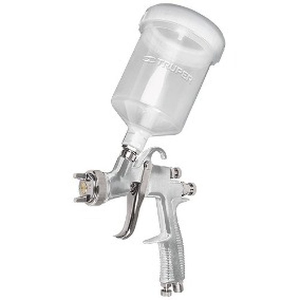 Pistola p/pintar gravedad LVMP vaso aluminio, 1.4 mm, Truper PIPI-420, 11095