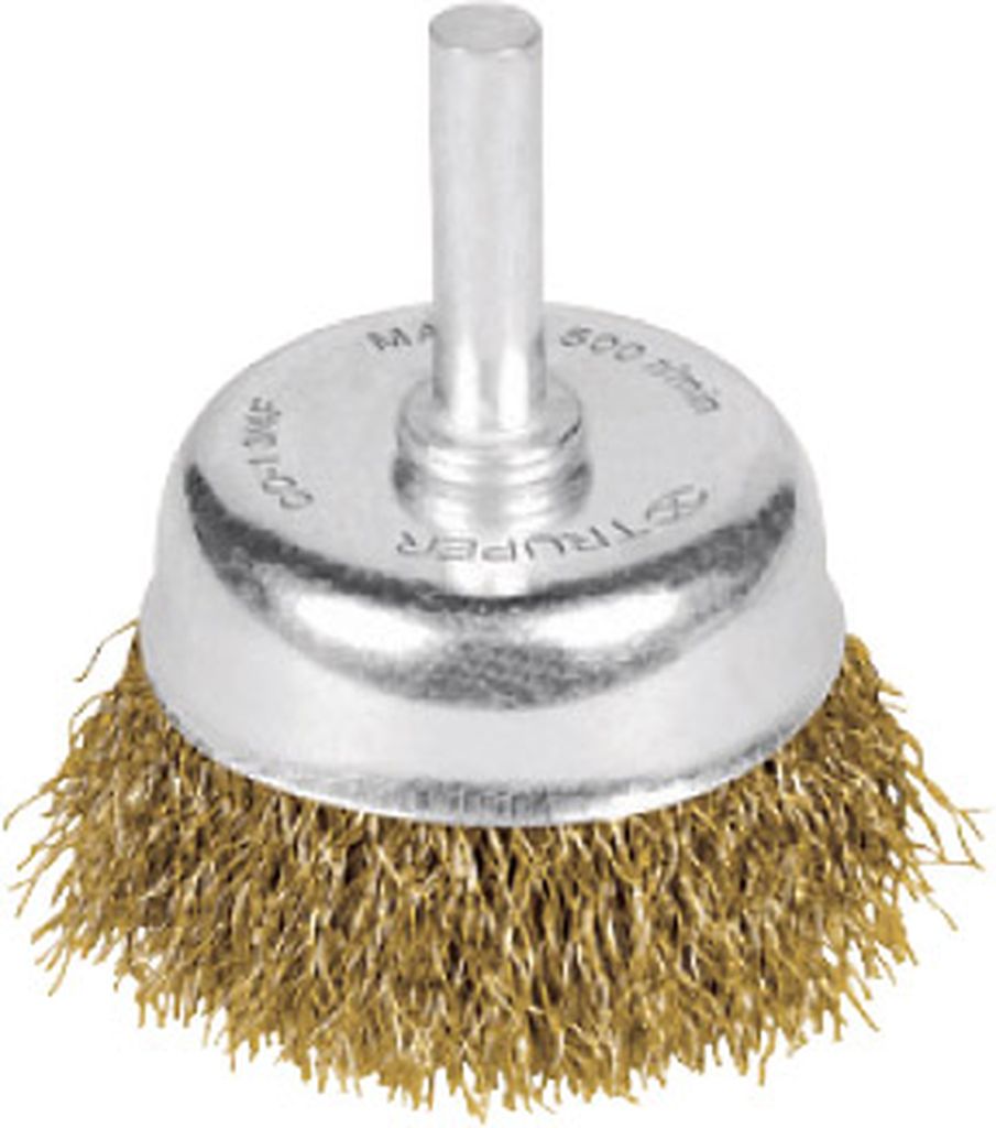 Carda de copa 1-3/4' alambre fino para taladro, Truper CO-1-3/4F, 11591