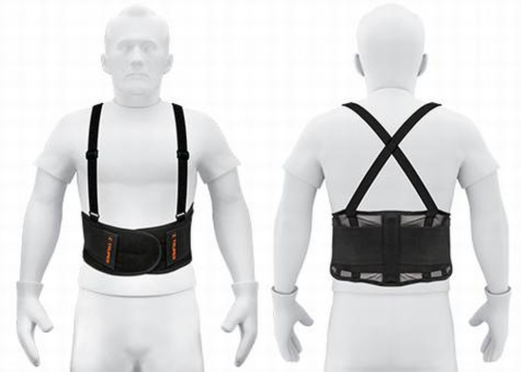 Faja lumbar de malla transpirable, talla M, Truper FAJA-MV, 11965