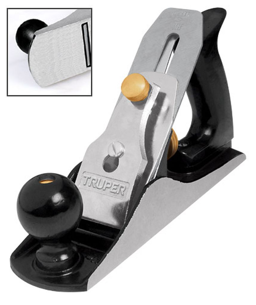 Cepillo para carpintero # 5 liso, Truper 5L, 12012