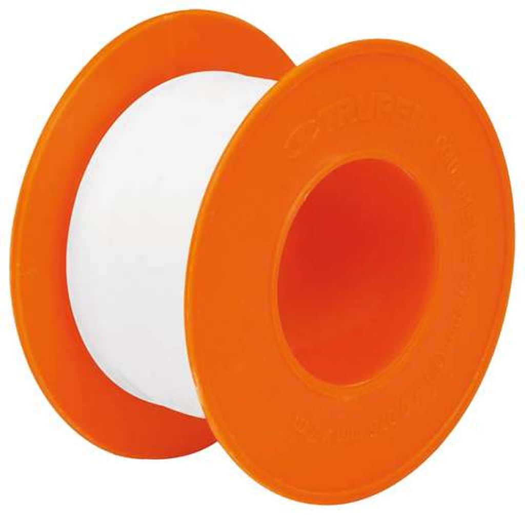 Cinta sella roscas 1' X 7 m de largo, uso general, Truper CTF-1, 12511