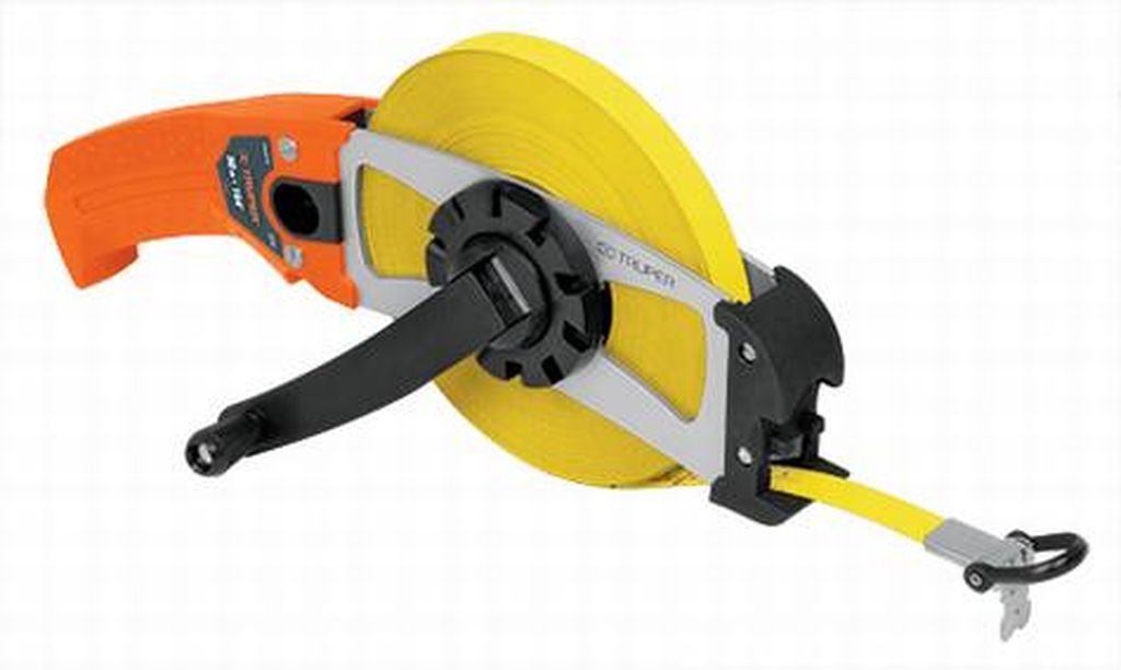 Cinta larga 50 m metálica, tipo cruceta, Truper CRUCE-50, 12649