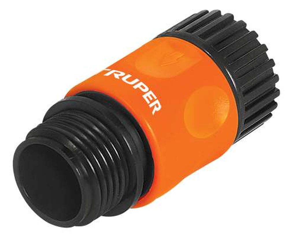 Conector 3/4' rápido de ABS grifo-manguera sistema click CLICK-GR, 12724