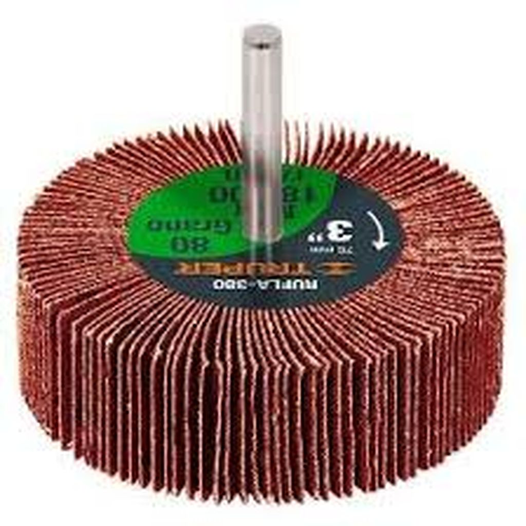 Rueda flap de 3', grano 40, Truper RUFLA-340, 13040