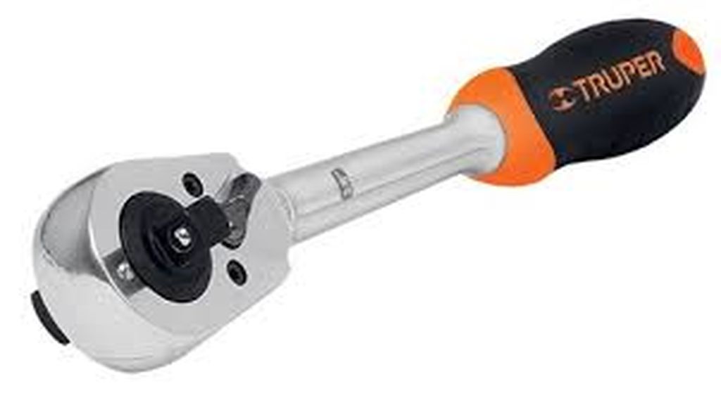 Matraca doble cuadros 3/8'y 1/2', Truper M-3812, 13413