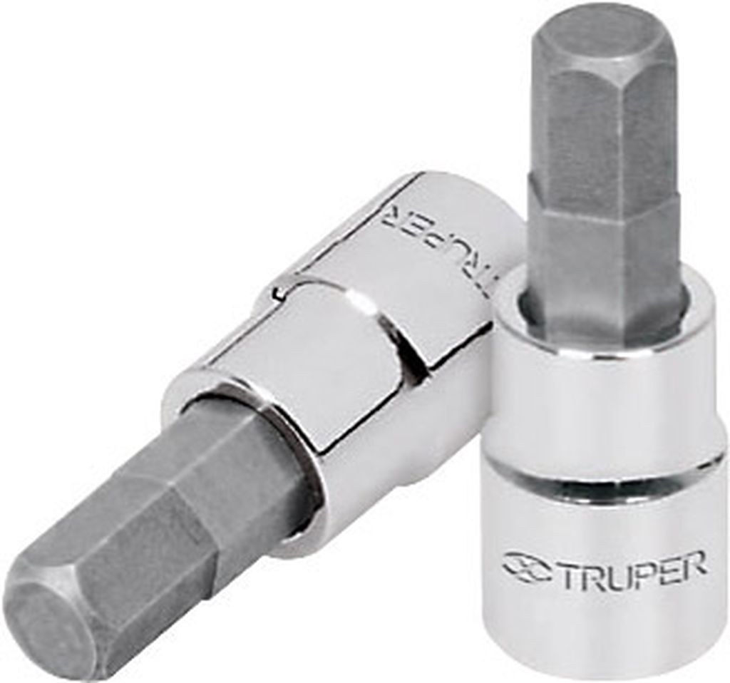 Dado punta hexagonal de 5 mm, cuadro 3/8', Truper D-4990-5M, 13486