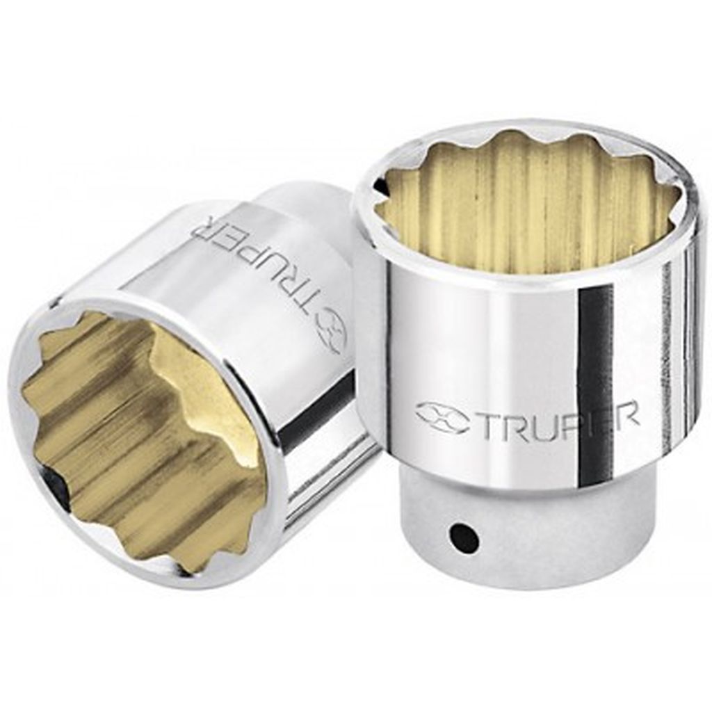 Dado de 1-5/16', 12 puntas, cuadro 3/4', Truper D-3442, 13859