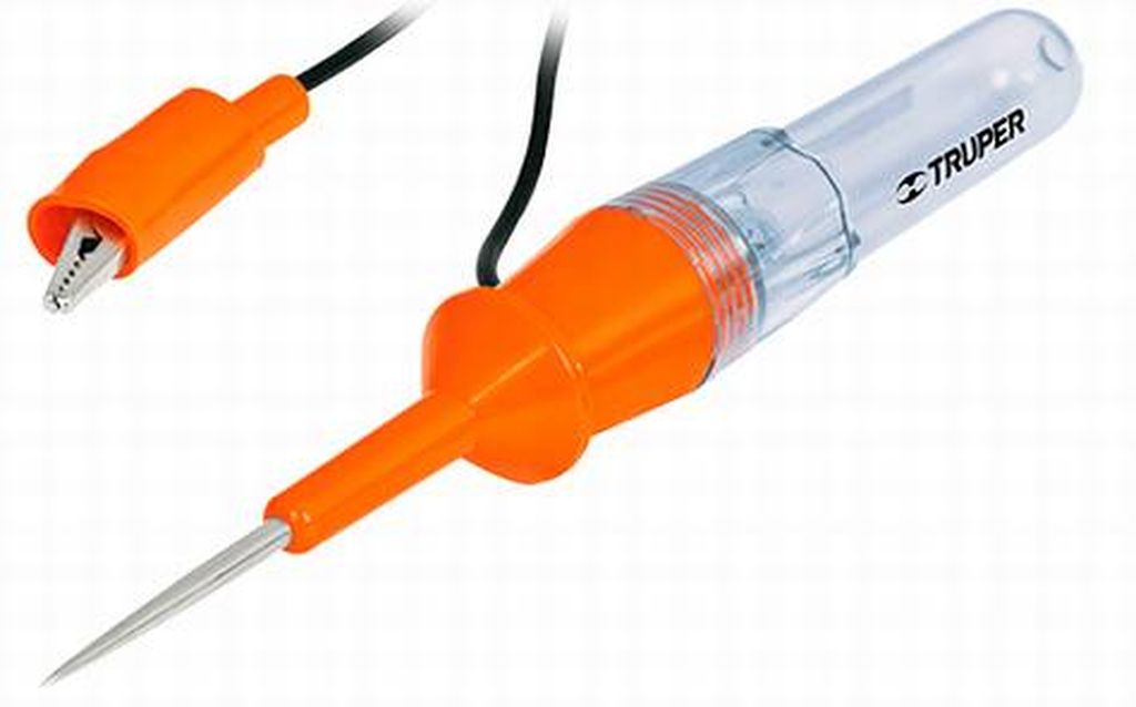 Probador de circuitos 20 cm de corriente directa, Truper PROCO-20, 13986