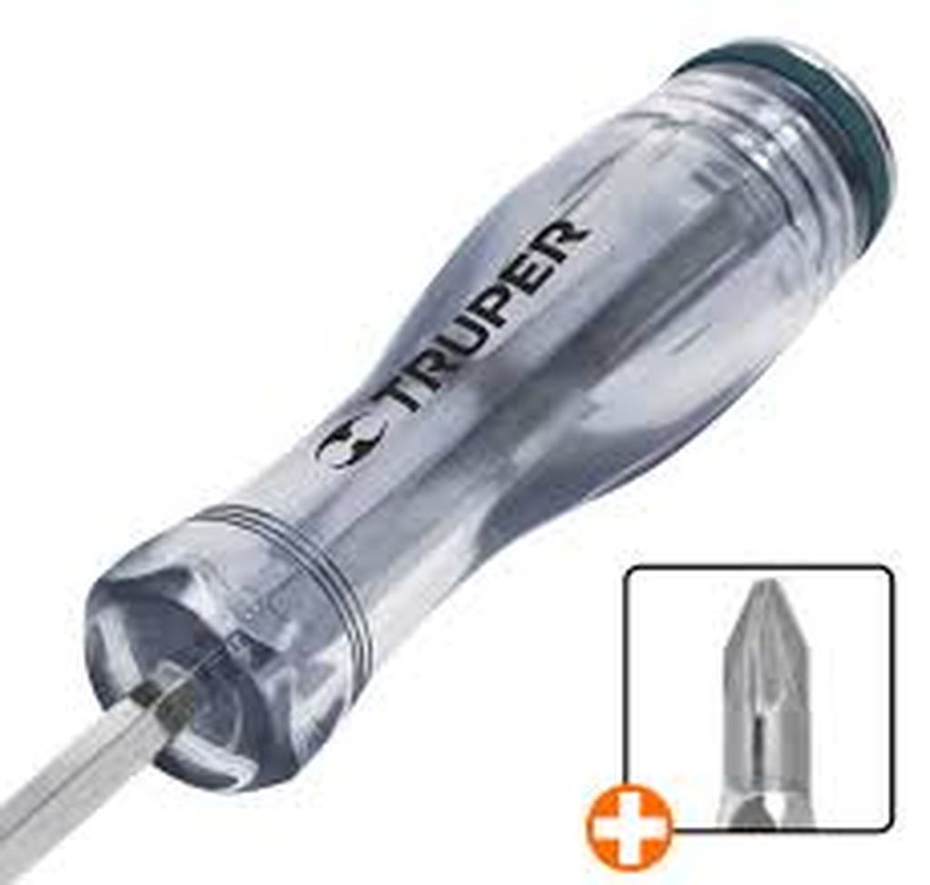 Desarmador de cruz de golpe 3/16' x 3', Truper Expert GO-3/16X3C, 14143