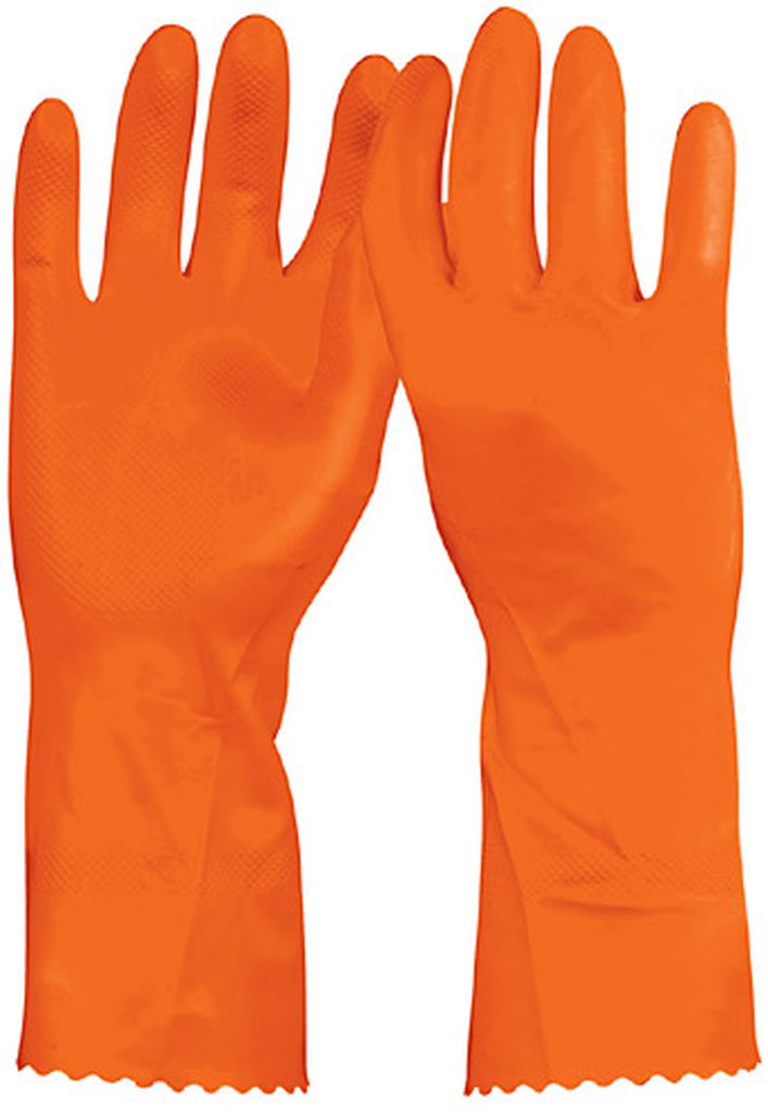 Guantes de látex para limpieza, medianos, Truper GU-312, 14262