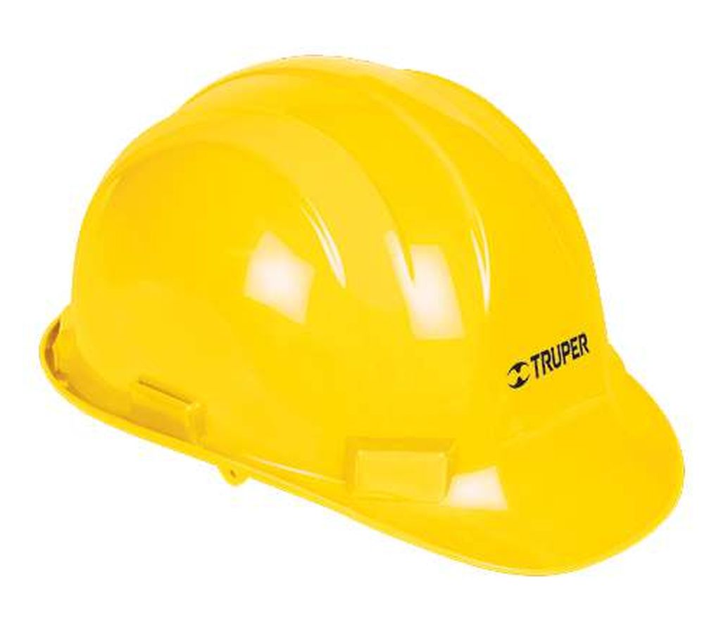 Casco de seguridad, ajuste de matraca, amarillo, Truper CAS-A, 14294
