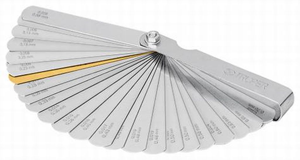 Calibrador de 32 hojas std / mm, Truper CAL-32, 14397