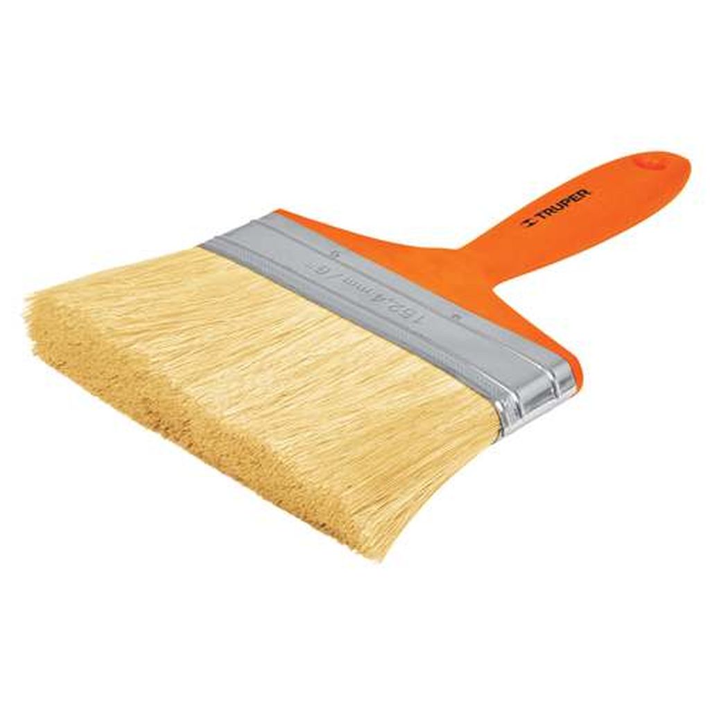 Brocha para encalar e impermeabilizar de 6', mango plástico BREN-6, 14494