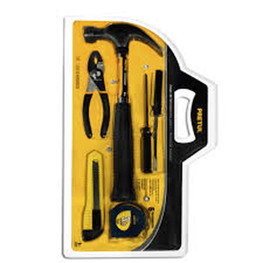 Juego de 6 herramientas caseras, Truper JGO-CAS6X, 14651