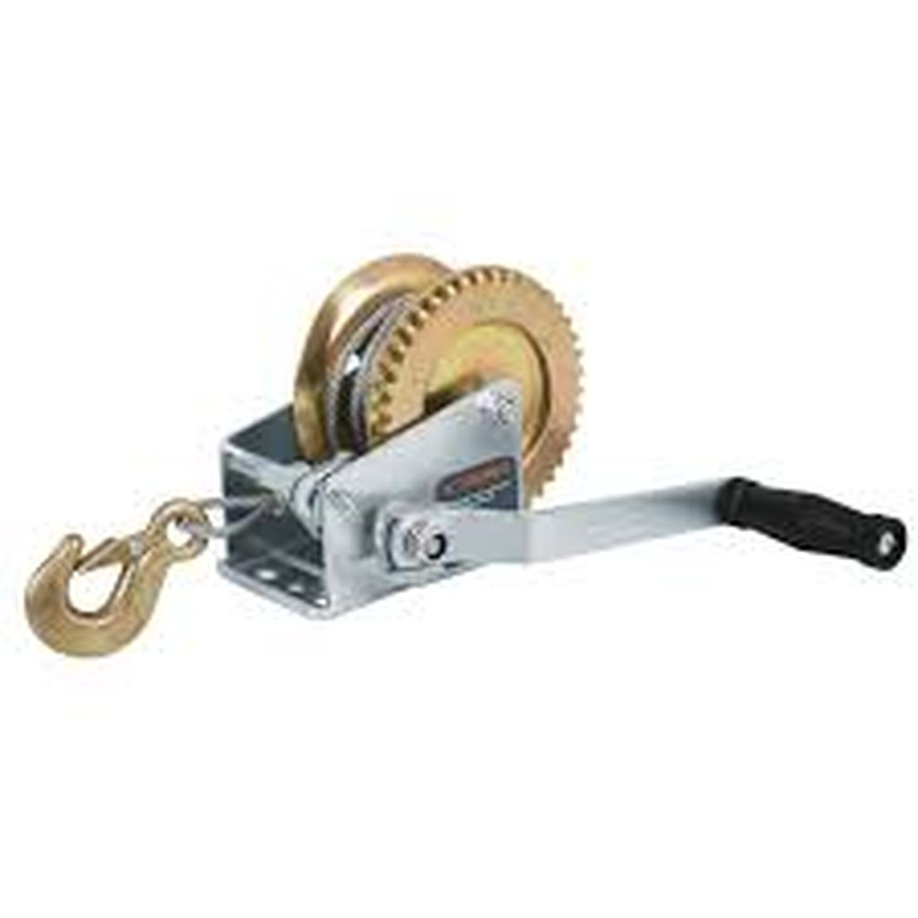 Malacate de manivela 650 kg con cable, Truper MAW-54C, 14720