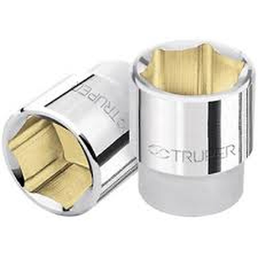Dado de 28 mm, 6 puntas, cuadro 3/4', Truper D-3428-M, 14977