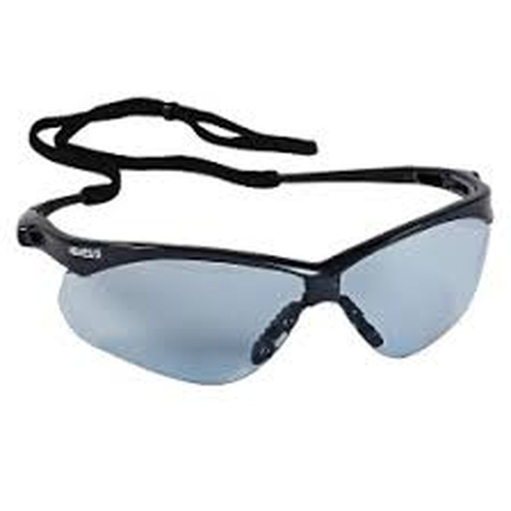 Lentes seguridad espejo azul c/cordón ajustable, Sport LESP-EZ, 15184