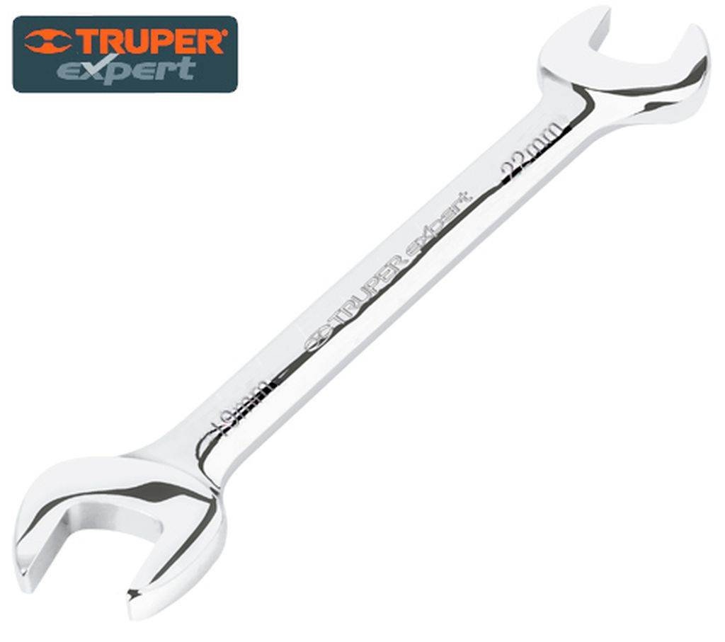 Llave española 6 x 7 mm x 126 mm de largo, Truper Expert LL-30607, 15704
