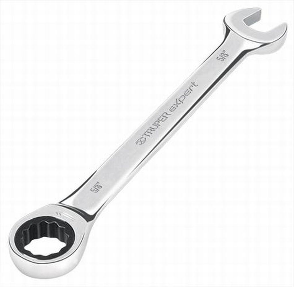 Llave combinada con matraca 5/8' x 202 mm largo, Expert LL-2020X, 15740