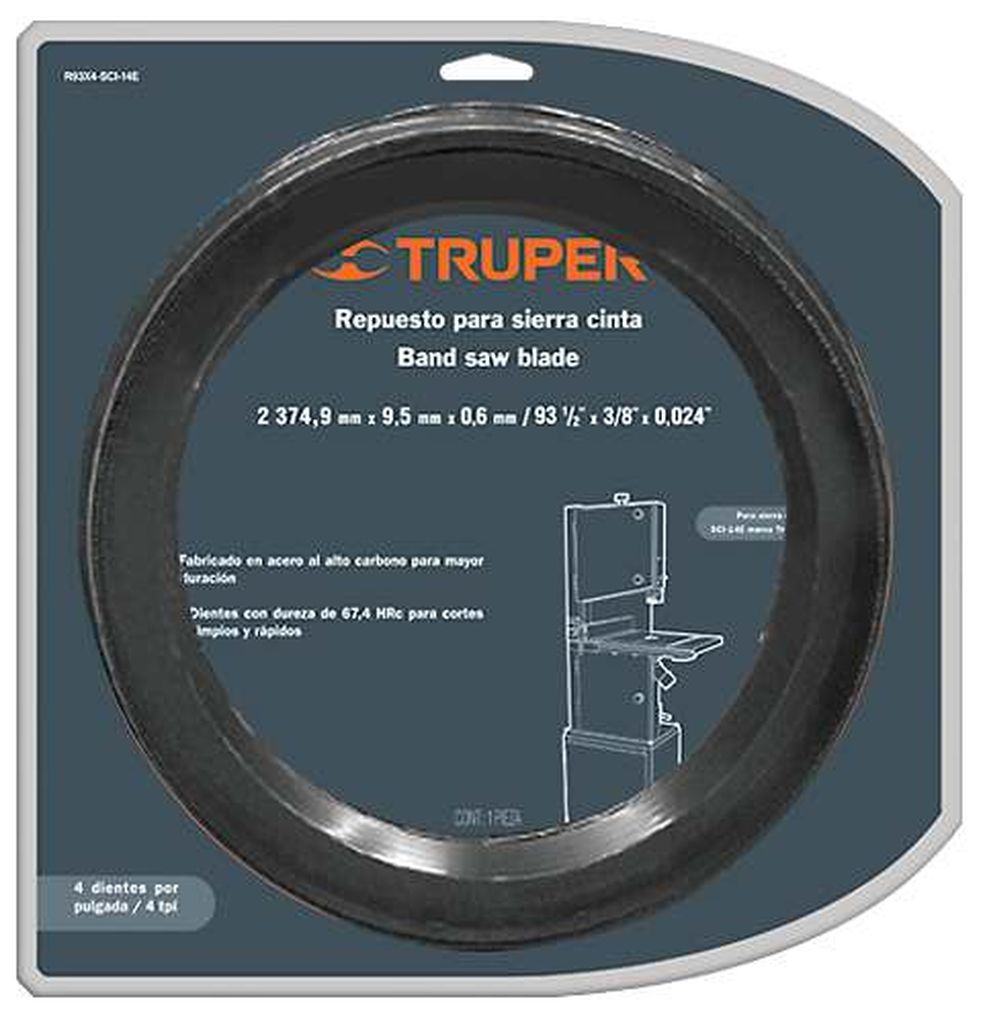 Repuesto sierra 136' x 4 dpp, para sierra cinta SCI-18 R136x4-SCI-18, 16279