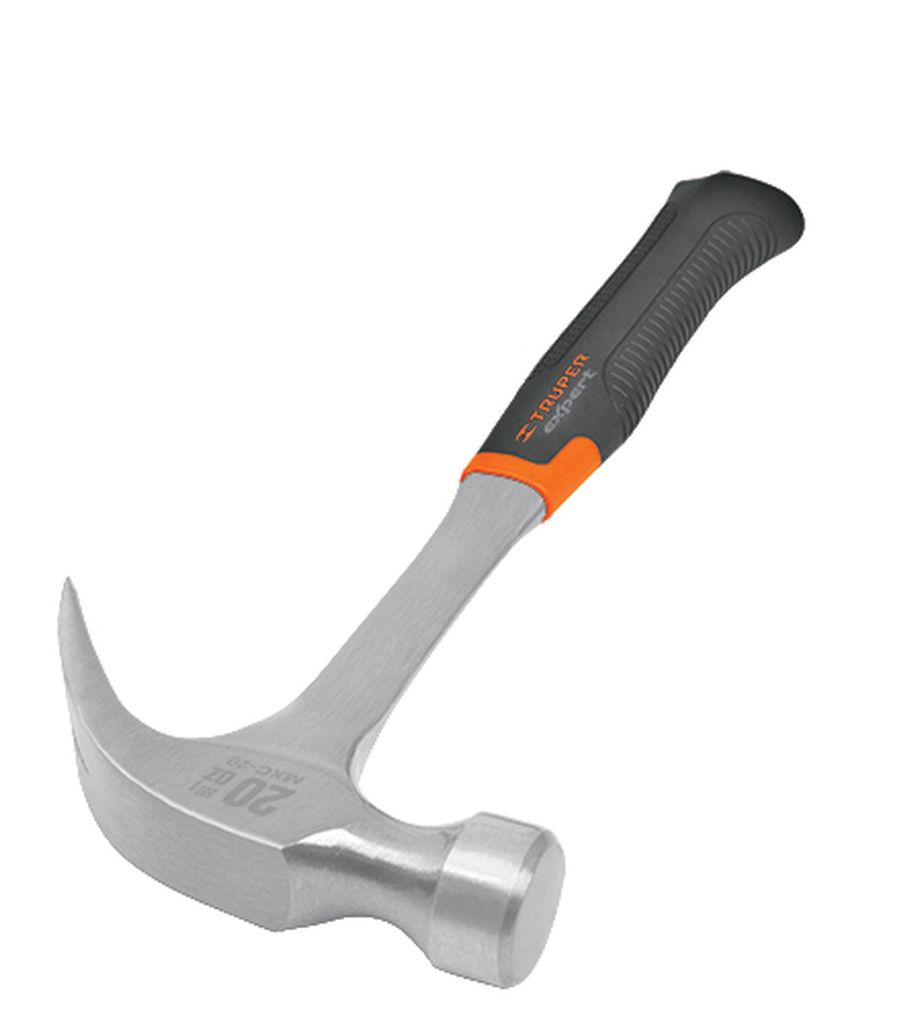 Martillo forjado 20 oz uña curva, mango con neopreno, Expert MXC-20, 16820