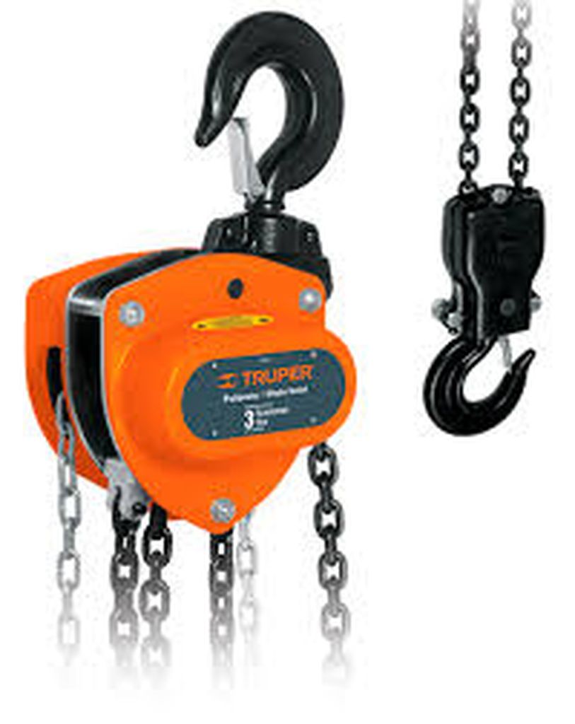Polipasto de cadena de 3 ton, Truper POL-3, 16827