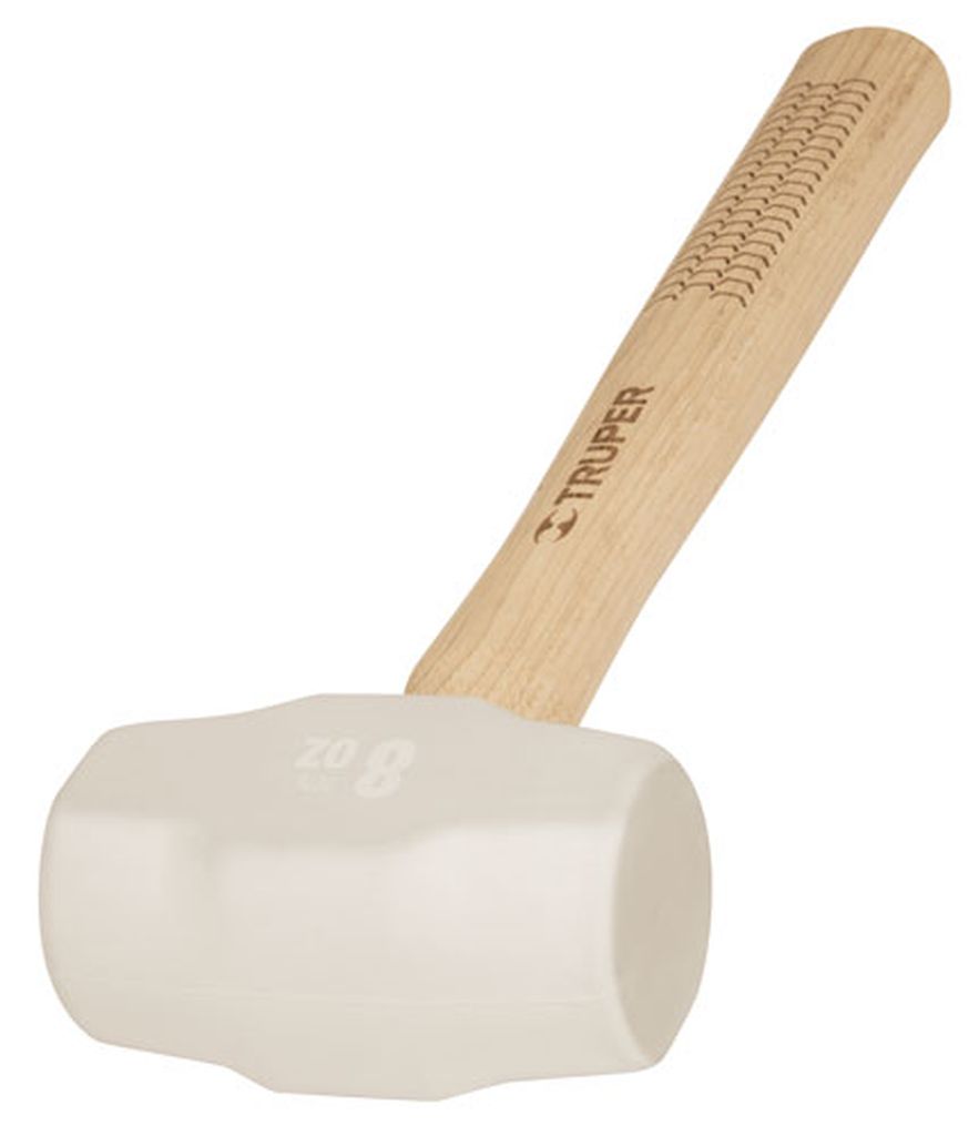 Mazo de hule 8 oz, Truper MH-8, 16930