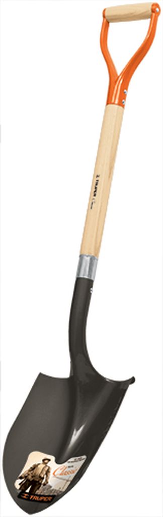 Pala redonda Classic, puño 'Y', Truper PRY, 17154