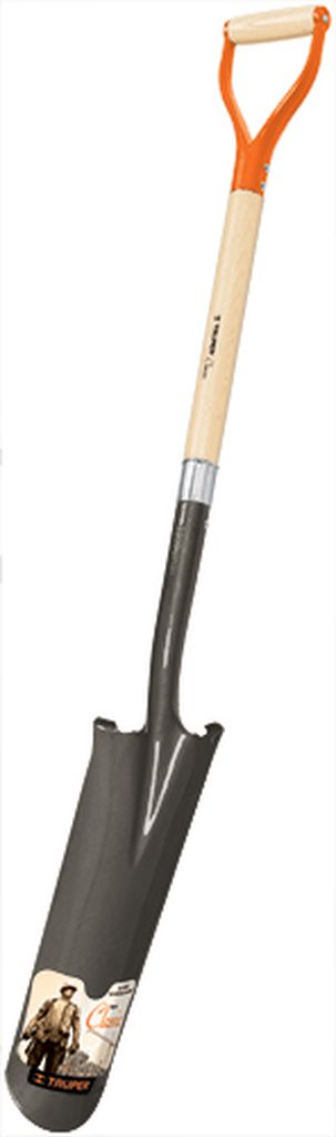 Pala espadón Classic, puño 'Y', Truper PEP-16, 17251