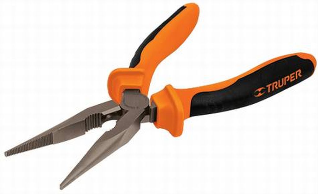 Pinza punta y corte 8' mango Comfort Grip, Truper Expert T203-8X, 17336