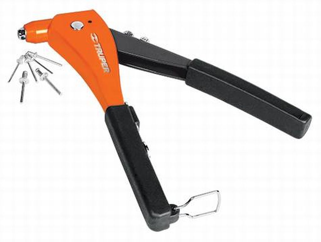 Remachadora profesional 9' con remaches, Truper RE-9X, 17961