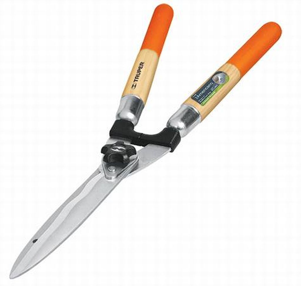 Tijera para poda 58 cm filo ondulado mangos de madera c/grip TE-19W, 18390