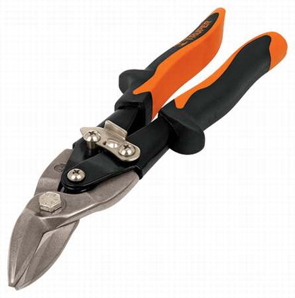 Tijera de aviación 10' corte derecho, Truper TAV-D, 18535