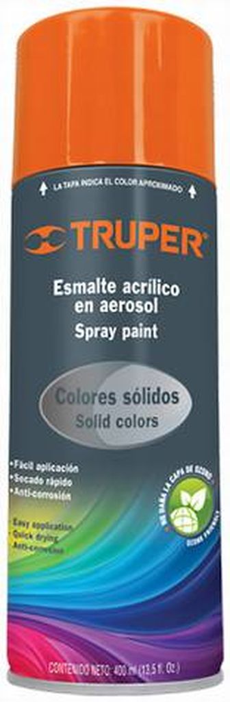 Pintura en aerosol, naranja, bote esbelto, 400 ml PA-NA, 19037