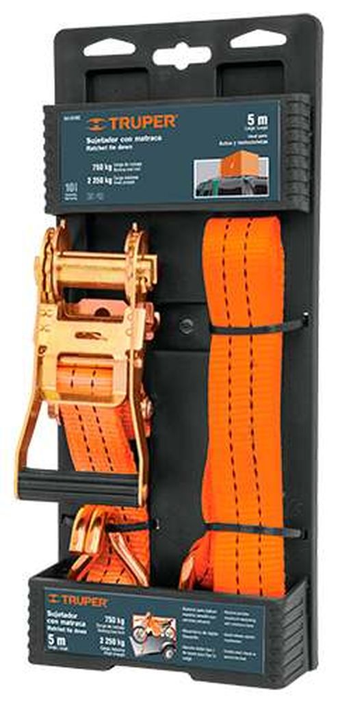 Sujetador con matraca carga máxima 2250 kg, Truper SU-2250C, 19283