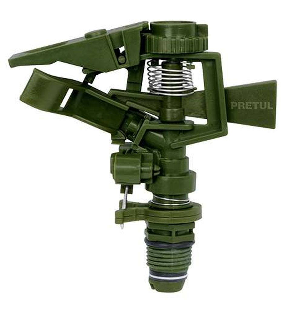 Aspersor verde, plástico, Pretul ASVE, 20070