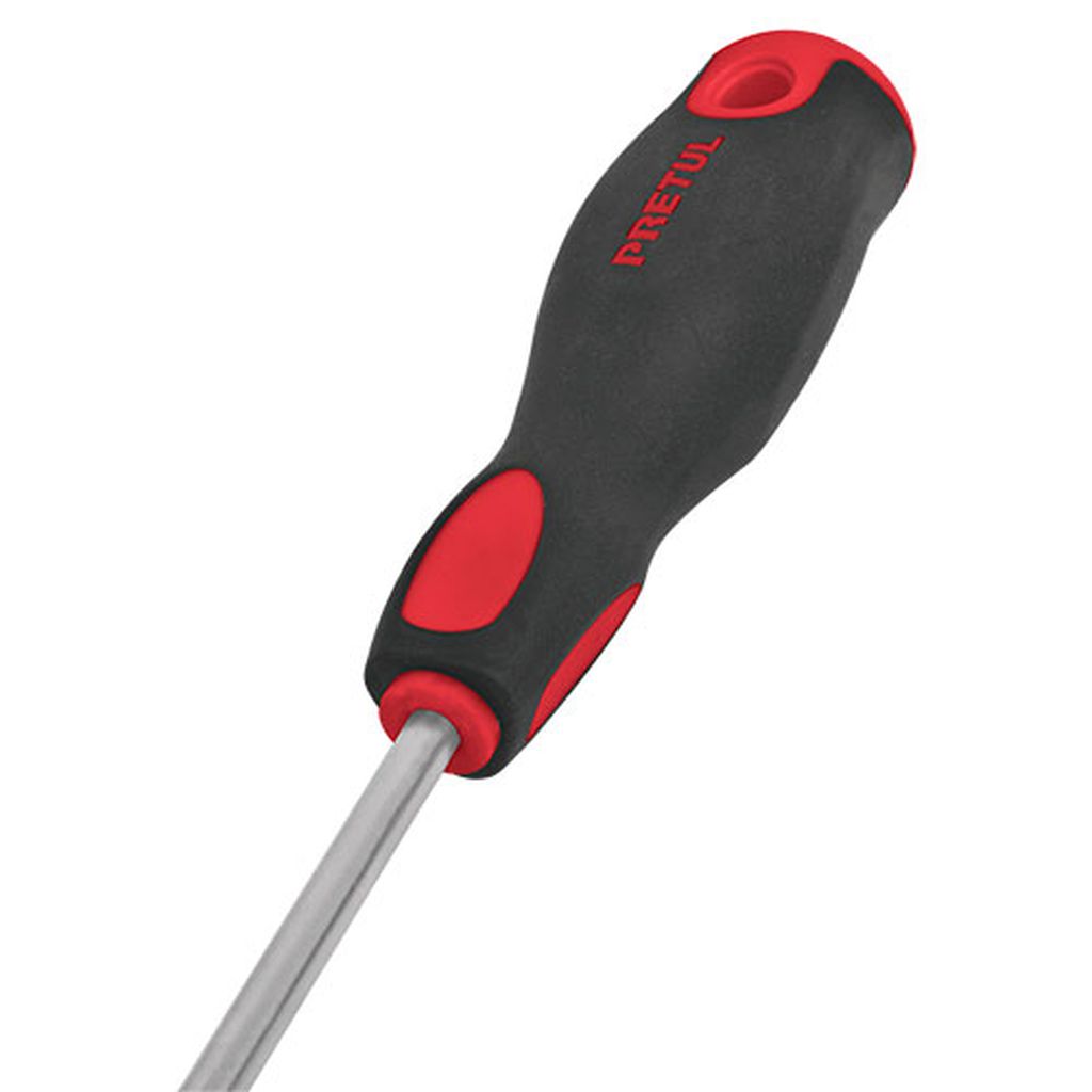 Desarmador plano 3/16 x 6' mango Comfort Grip, Pretul DR-3/16X6BP, 21479