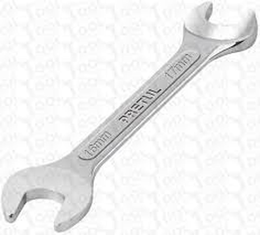 Llave española 8 x 9 mm x 140 mm de largo, Pretul LL-30809MP, 21971