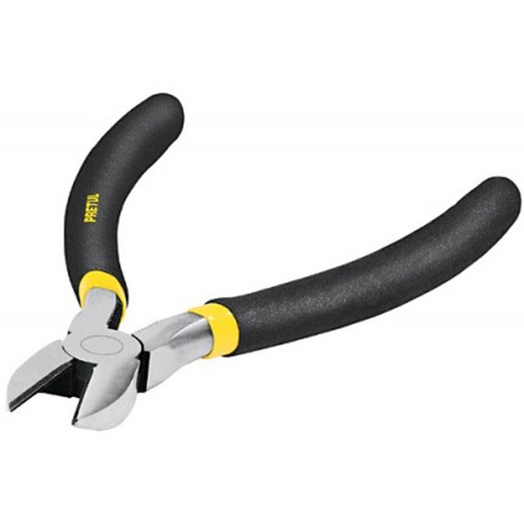 Pinza de corte diagonal 7' mango de vinil, Pretul PCD-7P, 22637
