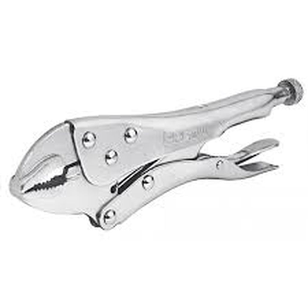 Pinza de presión 10' mordaza curva, Pretul PP-10C, 22700