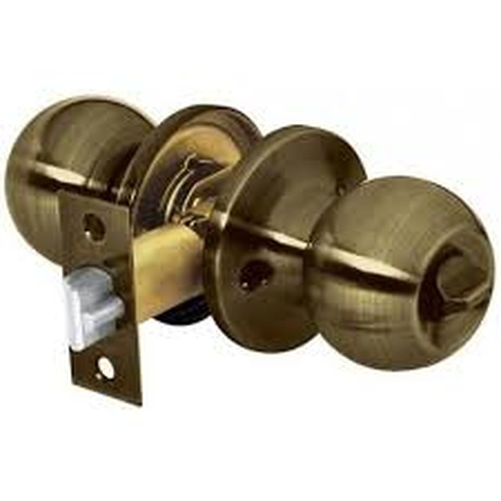 Cerradura tipo esfera, tubular, entrada, antiguo, Basic BALT-LA-EP, 23656