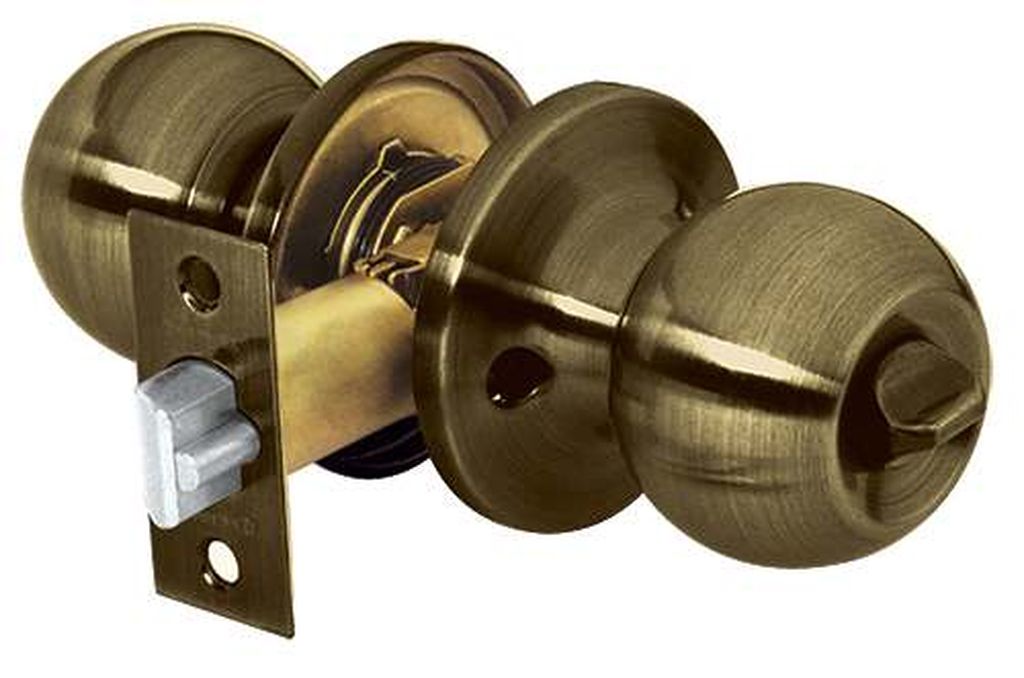 Cerradura tipo esfera, tubular, recámara, antiguo, Basic BALT-LA-RP, 23659