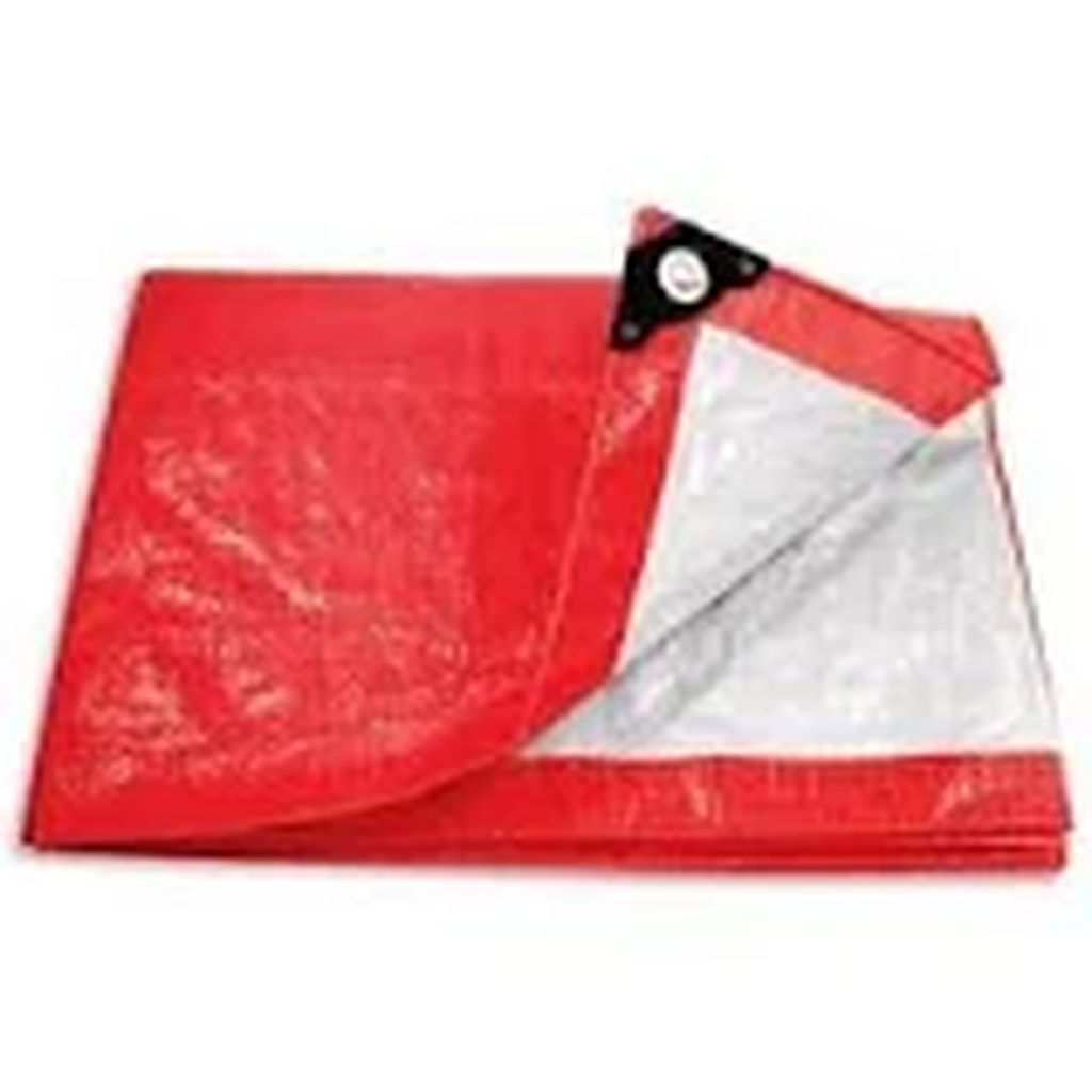 Lona 4 x 5 m, roja, Pretul LP-45R, 23766