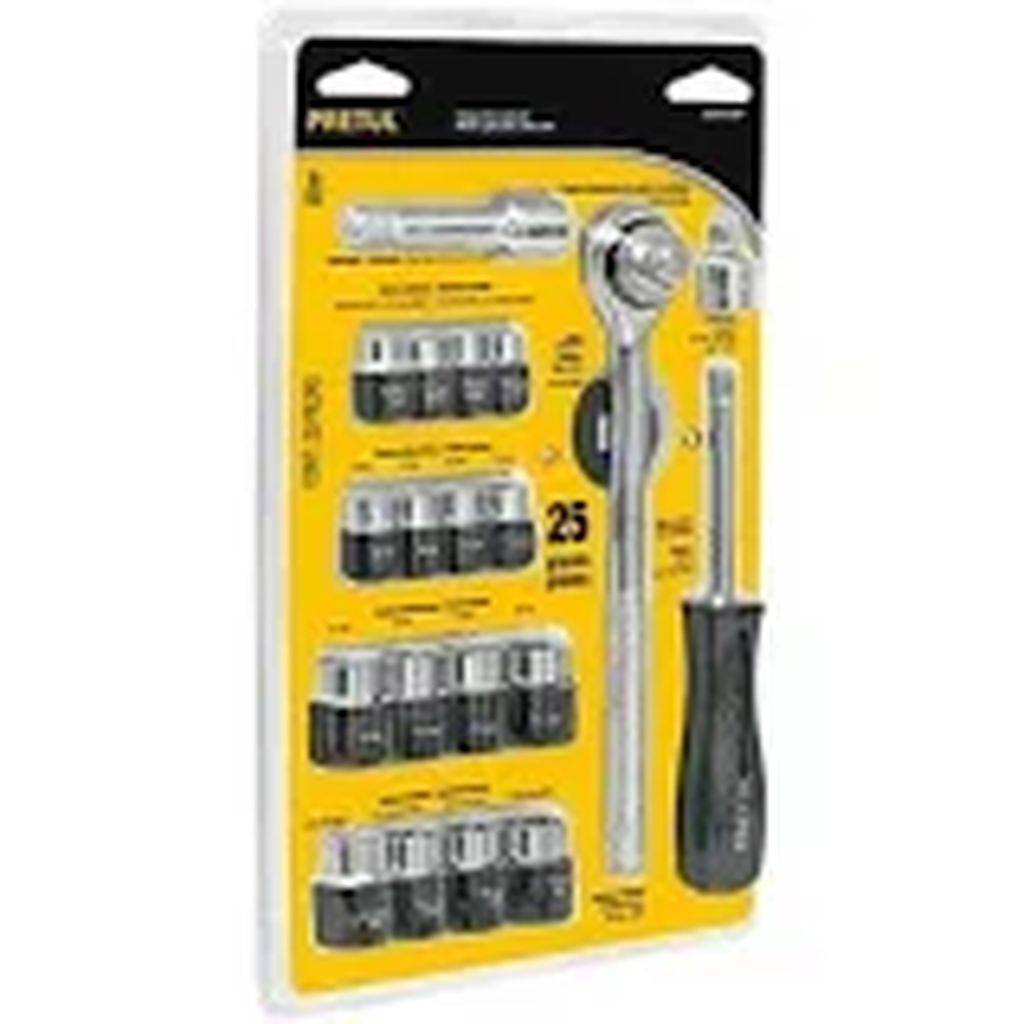 Juego de 39 herramientas 1/4' y 3/8' para mecánico, Pretul JUDA-40PB, 23973