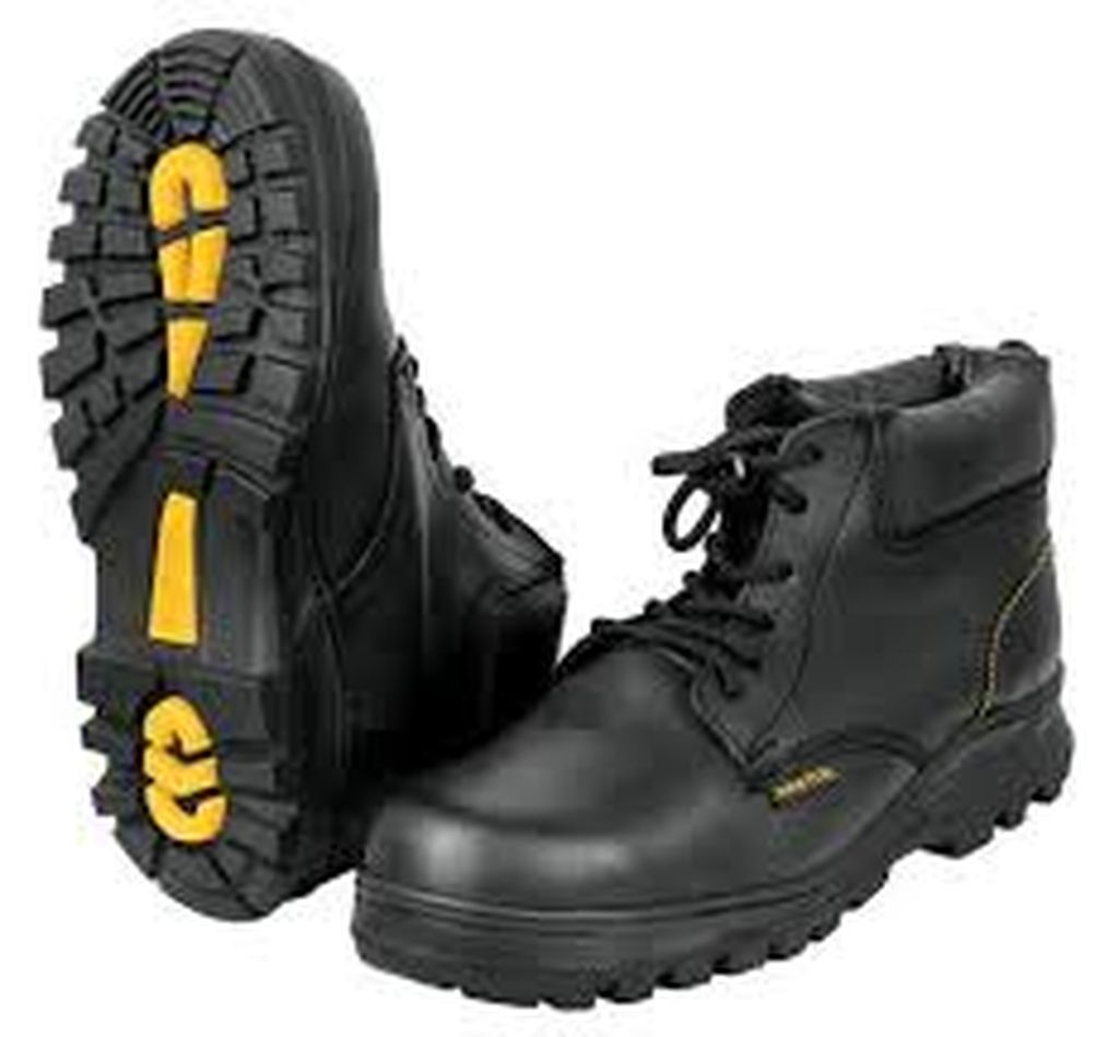Zapato industrial negro #23 con casquillo de acero, Pretul ZC-023N, 26061